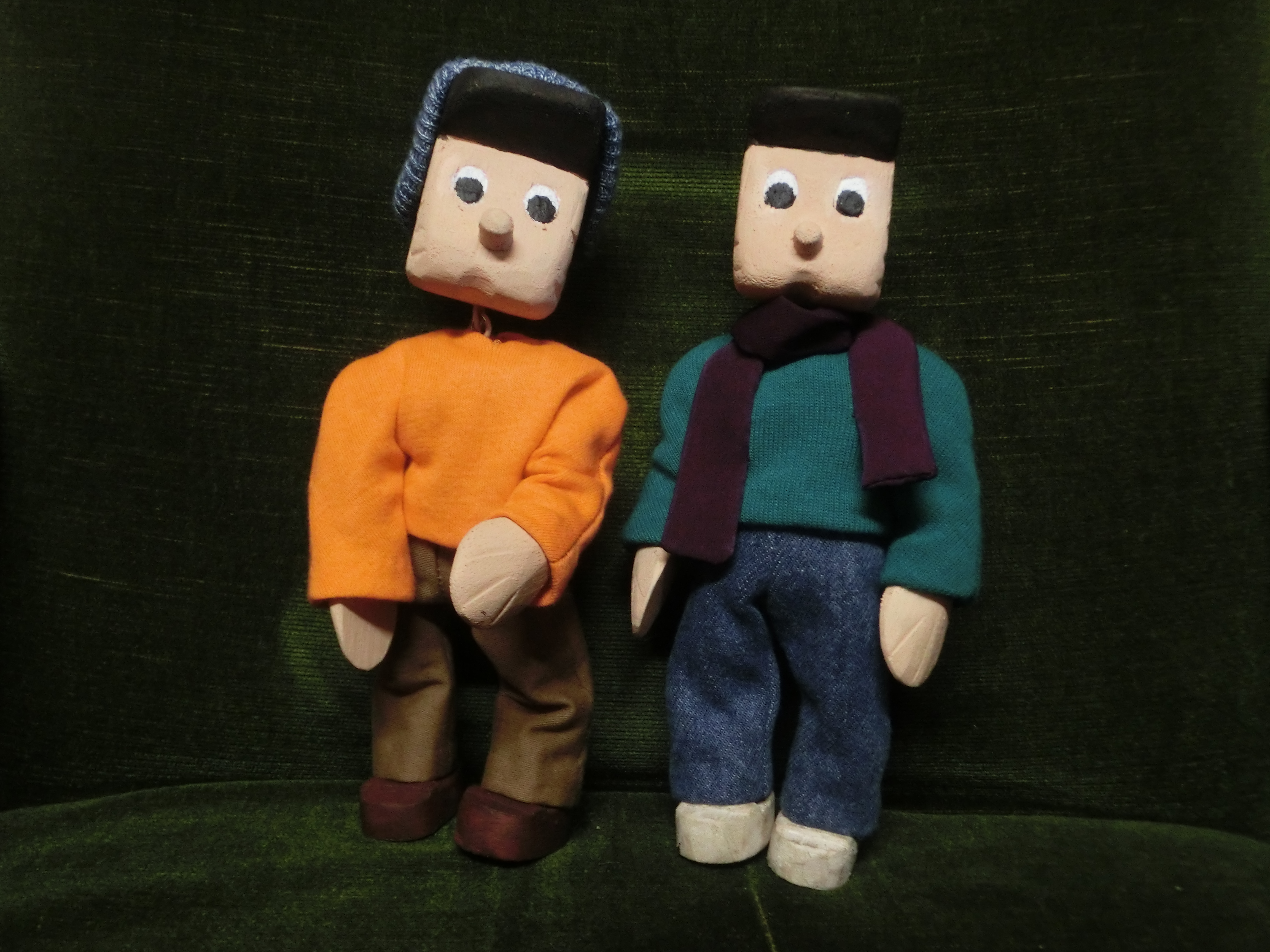 Dans la boîte
