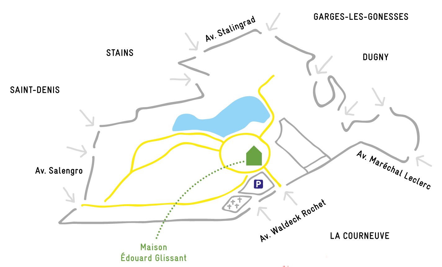 Parc départemental Georges-Valbon - La Courneuve