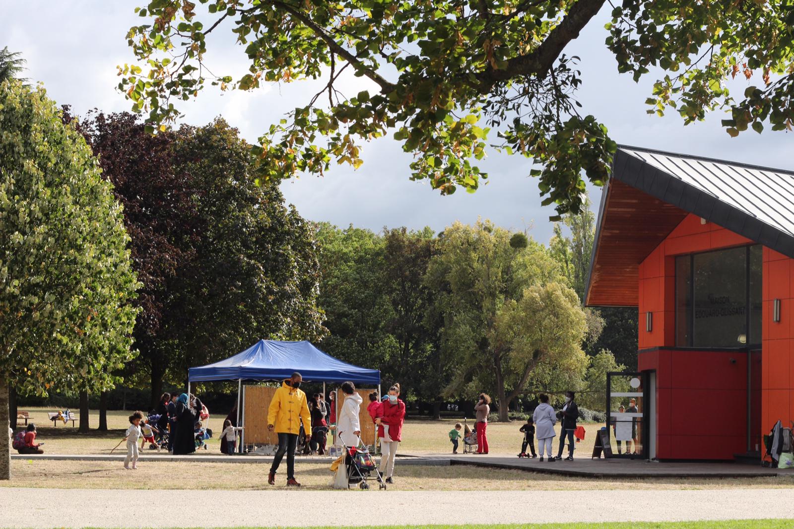 Premier weekend au Parc Georges-Valbon : retour en images
