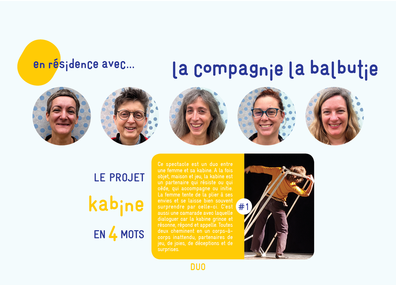 En résidence avec... La Balbutie